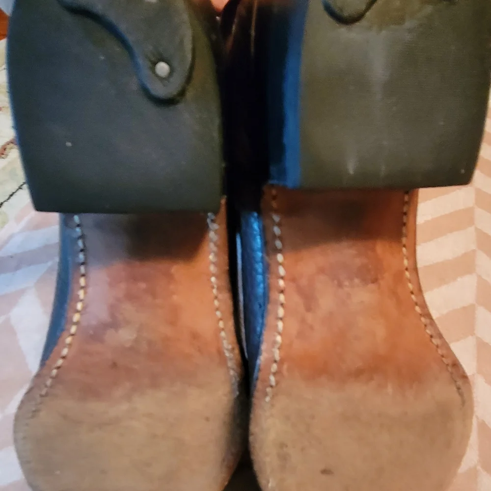 UFCW Cowboy brown boots made in America size 9